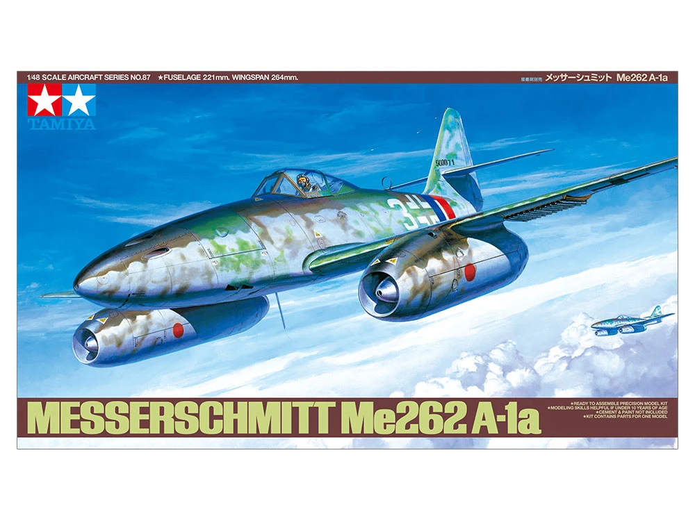 TAMIYA 61087 1/48 Me262 A-1a
