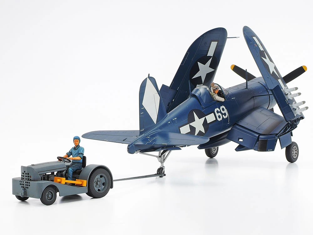 TAMIYA 61085 1/48 美國海軍 F4U-1D海盜式艦載戰鬥機