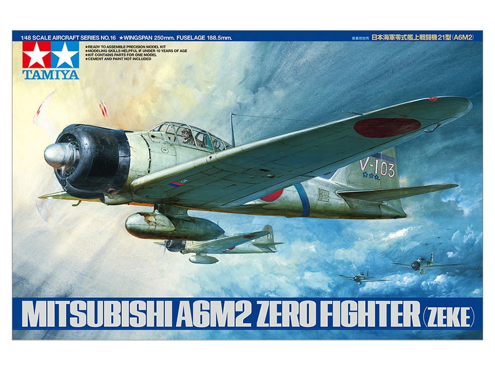 TAMIYA 61016 1/48 日本海軍零戰21型