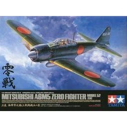 TAMIYA 60318 1/32 MITSUBISHI A6M5 ZERO FIGHTER 日軍零式攻擊機