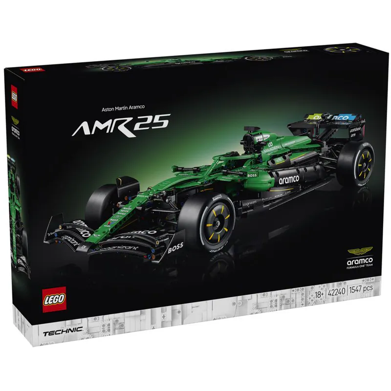 Lego 樂高  Technic 科技 42240 奧斯頓 馬丁 Aramco AMR25 F1 賽車