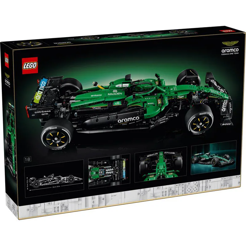 Lego 樂高  Technic 科技 42240 奧斯頓 馬丁 Aramco AMR25 F1 賽車