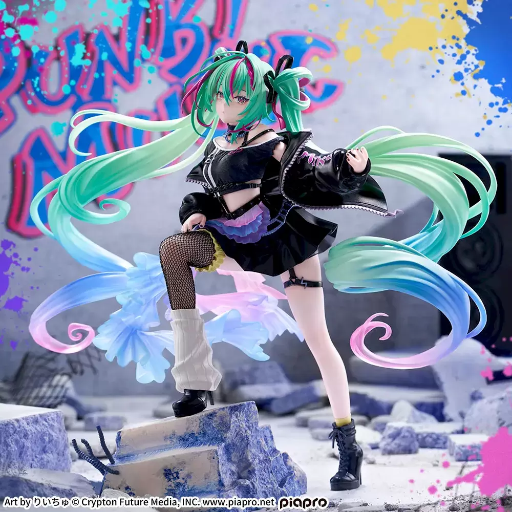 SEGA 景品 初音未來 FIGURIZMα MIKU 龐克