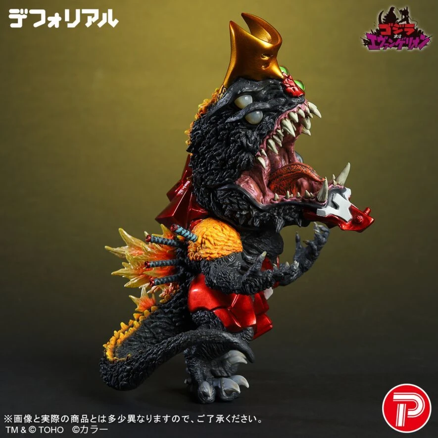 魂商店限定 X-PLUS EVA 福音戰士 Q版 獸化 貳號機 G覺醒 金屬配色