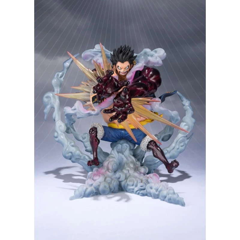 代理版 Figuarts ZERO 超激戰 海賊王 魯夫 四檔 獅子 火箭炮