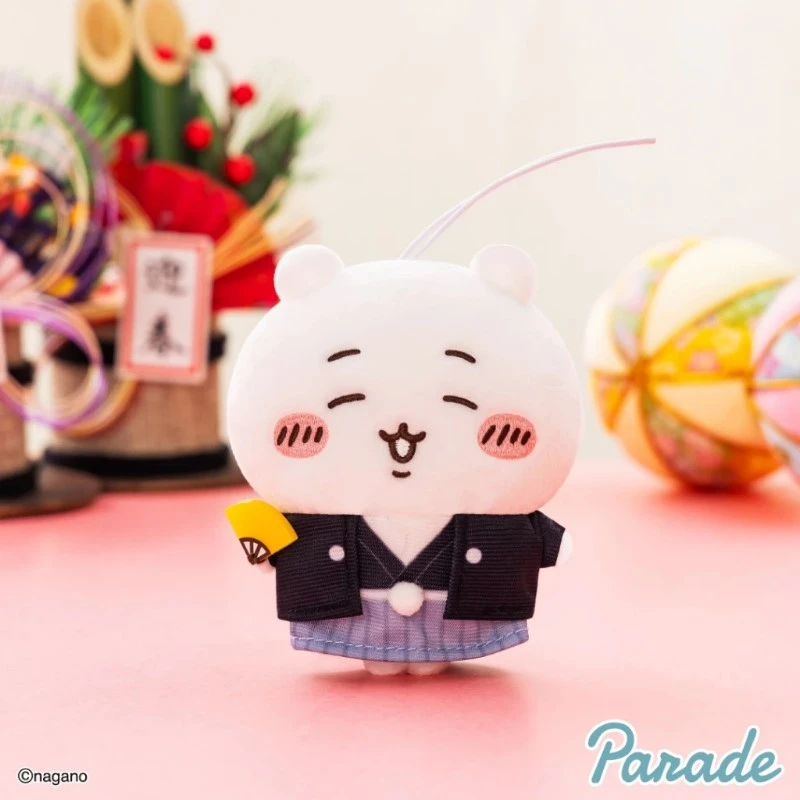 Parade 景品 吉伊卡哇 chiikawa 新年正月 袴和服 吉伊 吊娃
