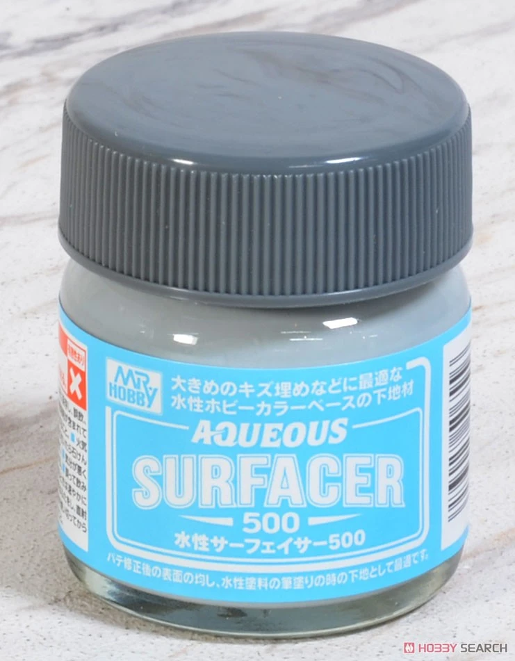 GUNZE 郡氏 GSI HSF04 新水性漆 液態底漆補土 500番 灰色