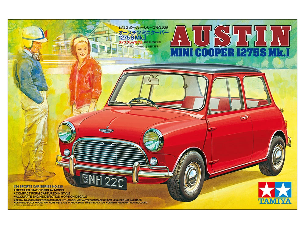 TAMIYA 24235 1/24 奧斯汀 Mini Cooper 1275S Mk.I