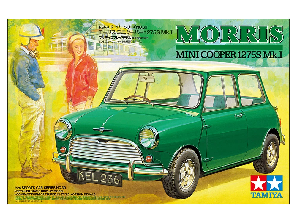 TAMIYA 24039 1/24 莫里斯 Mini Cooper 1275S Mk.I
