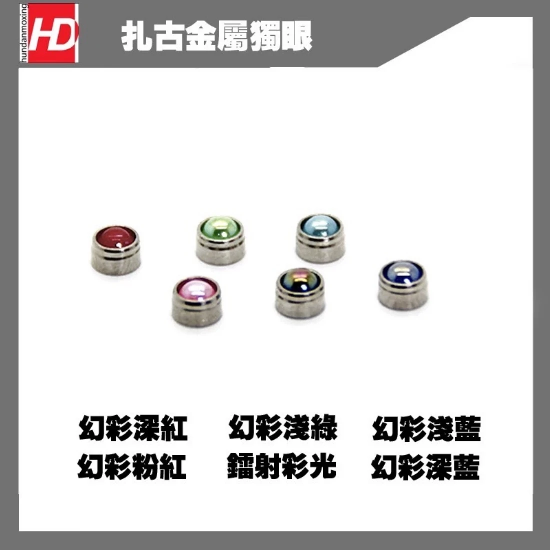 HD 模型專用細節改造金屬補品改件 薩克 吉翁 金屬獨眼 黑色