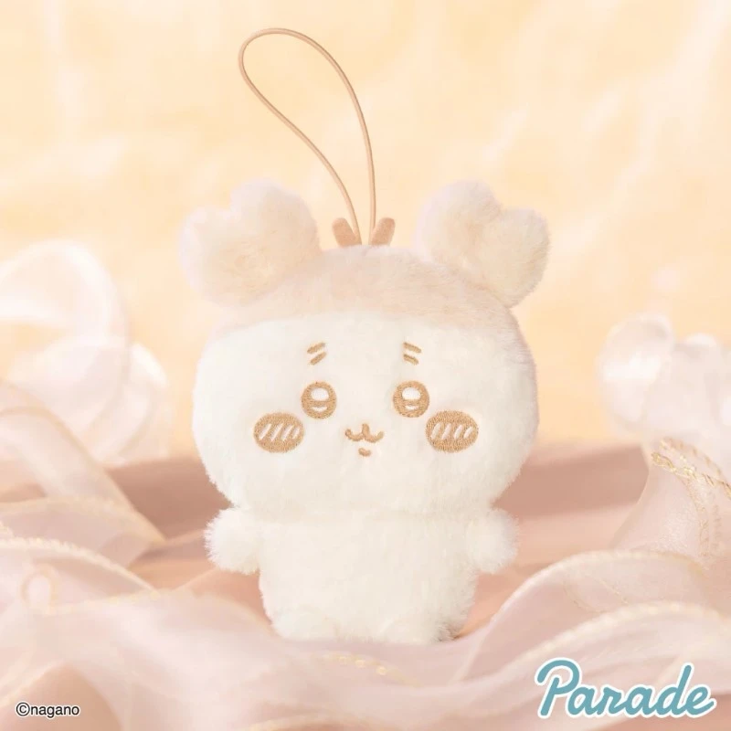 Parade 景品 吉伊卡哇 chiikawa 牛奶色 坐姿 古本 吊娃