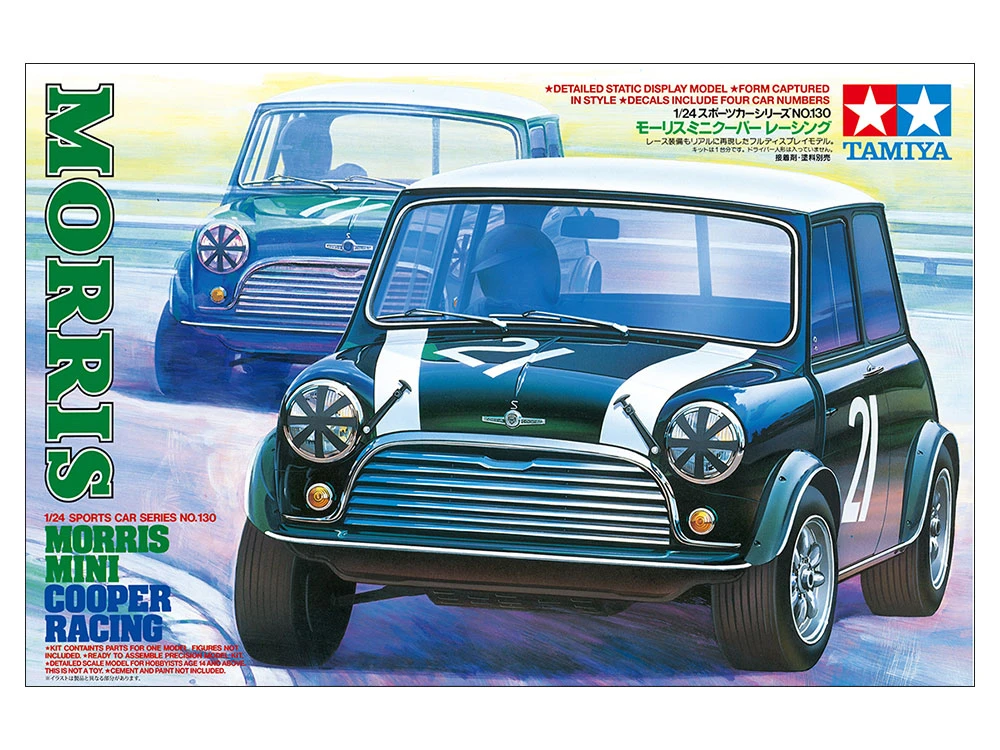 TAMIYA 24130 1/24  Morris Mini Cooper Racing