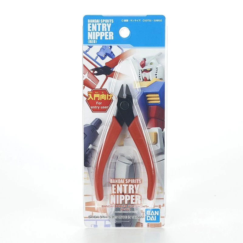 Bandai Spirits 模型專用斜口鉗 入門款 紅色