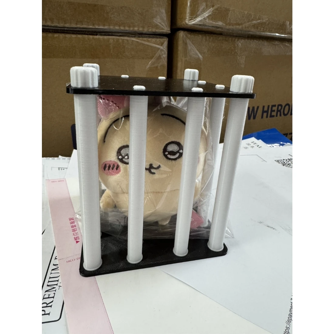 3D列印 吊飾  監獄娃包 不含娃娃及鑰匙吊環