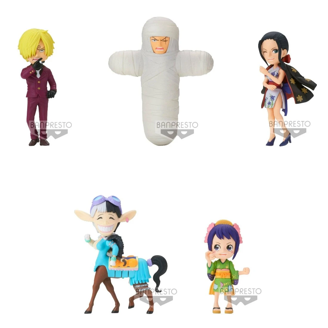 Banpresto 景品 海外限定 海賊王 WCF 和之國 鬼島篇 Vol.5 半中盒6入