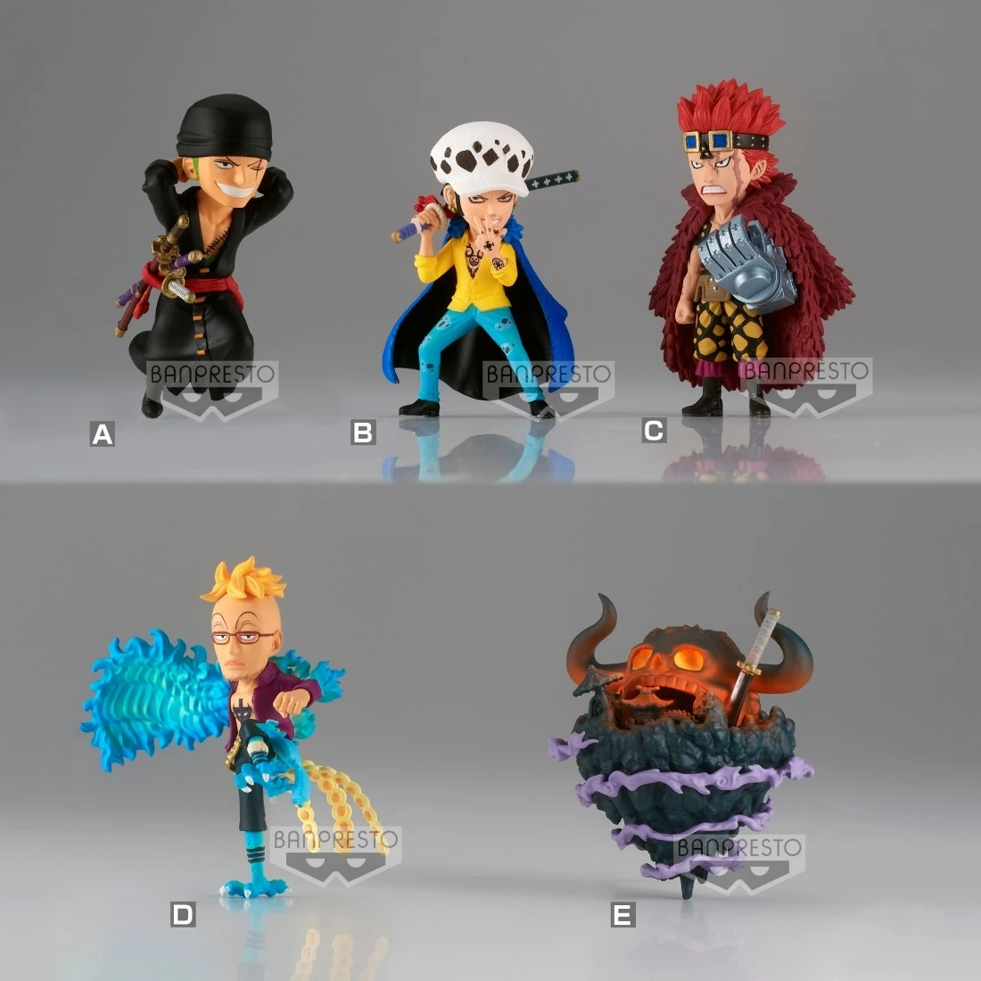Banpresto 景品 海外限定 海賊王 WCF 和之國 鬼島篇 Vol.4 半中盒六入