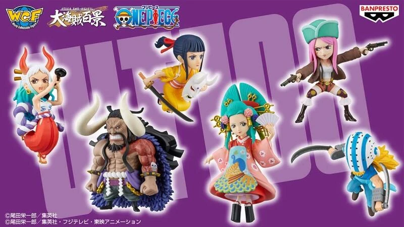 Banpresto 景品 海賊王 WCF WT100紀念 大海賊百景 Vol.8 六款一套