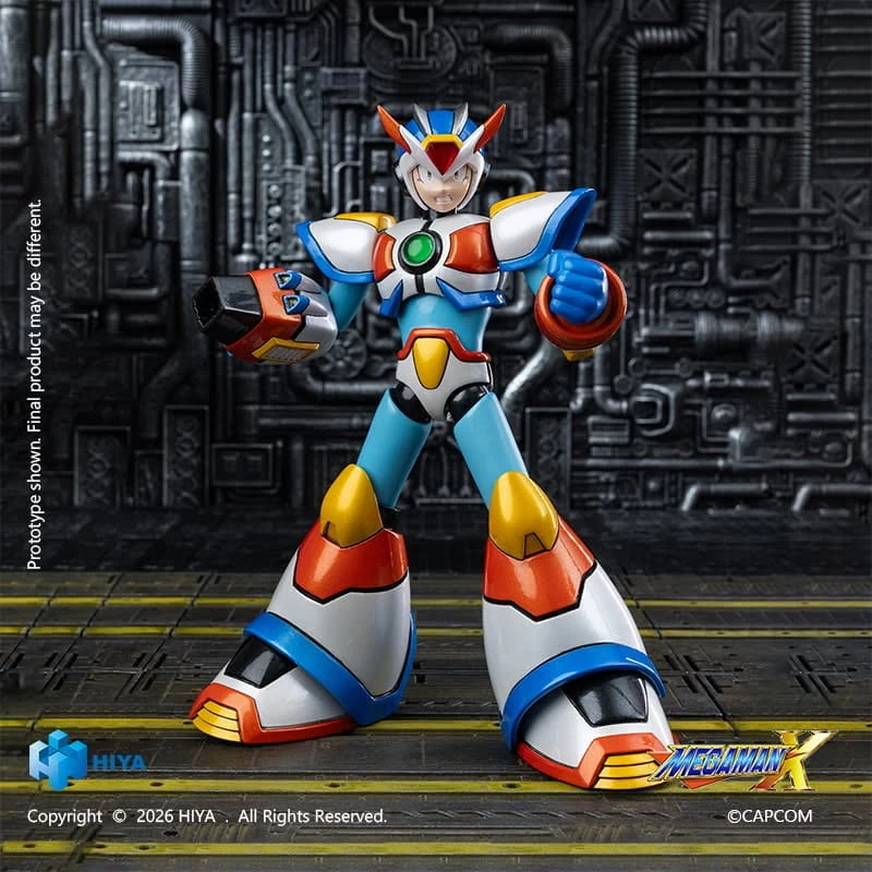 第三季預購 HIYA 海雅 EXQUISITE BASIC 洛克人X 艾克斯 第三裝甲 極限裝甲 0920