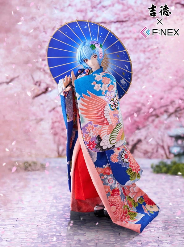 7月預購 吉德 x F:NEX 1/4 新世紀福音戰士 EVA 綾波零 日本人形 0915