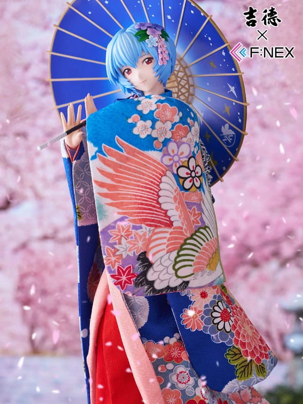 7月預購 吉德 x F:NEX 1/4 新世紀福音戰士 EVA 綾波零 日本人形 0915