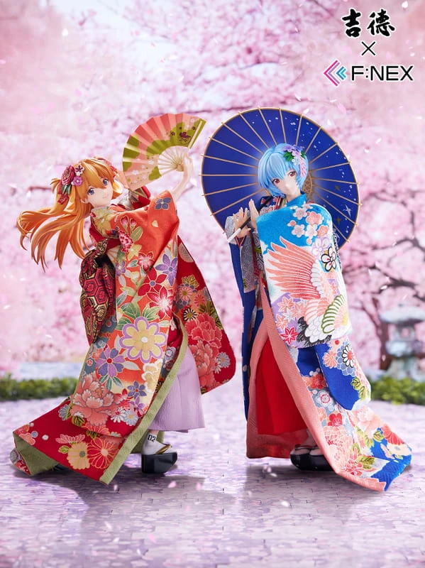 7月預購 吉德 x F:NEX 1/4 新世紀福音戰士 EVA 明日香 綾波零 日本人形 附特典 0915