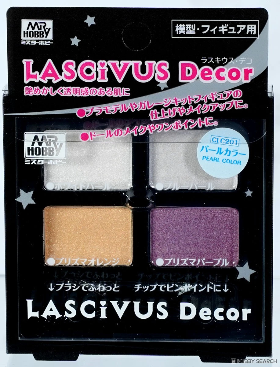 GUNZE 郡氏 GSI CLC201 LASCIVUS Decor 模型用膚色上色盤 粉彩盤 珍珠色