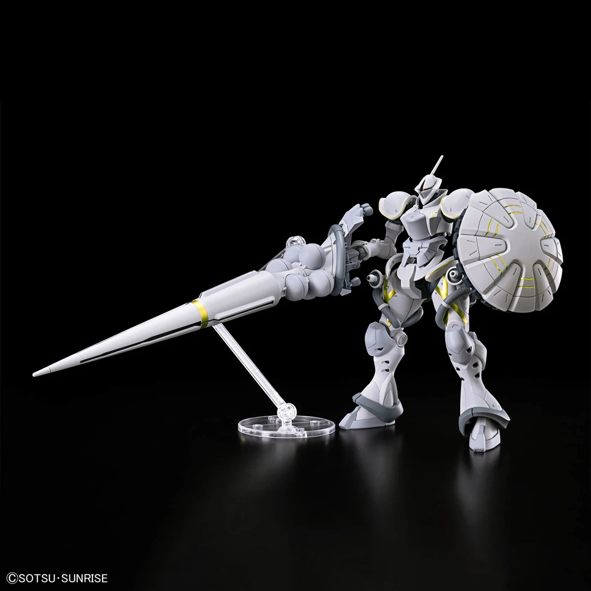 HG 1/144 鋼彈GQuuuuuuX 07 艾格沙貝專用吉昂 白瓷矛裝備