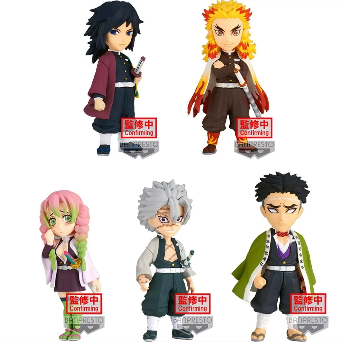 Banpresto 景品 鬼滅之刃 WCF Vol.5 半中盒6入