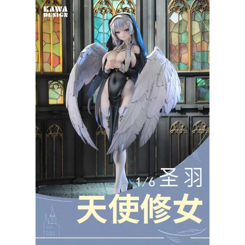 KAWA DESIGN 1/6 天使修女 聖羽 simao 原畫 豪華版