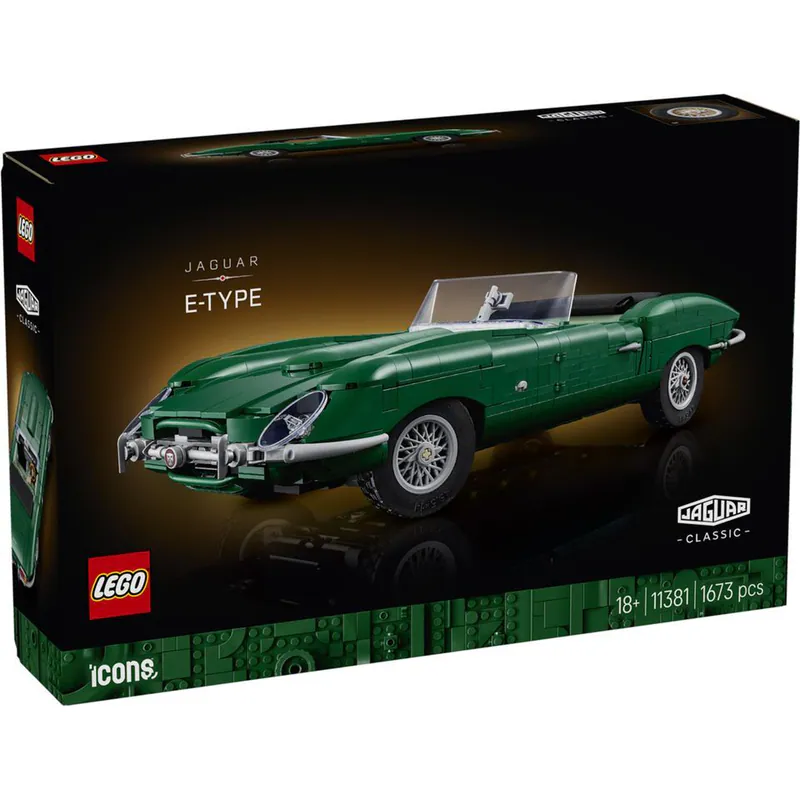 Lego 樂高 ICONS 11381 捷豹 Jaguar E-Type