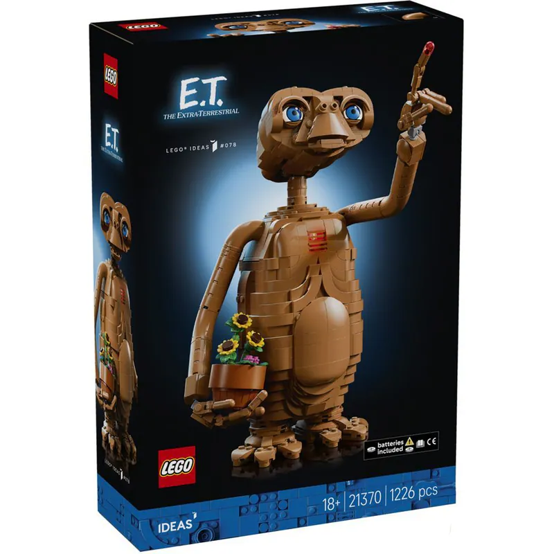 Lego 樂高 IDEAS 21370 E.T. 外星人 The Extra Terrestrial