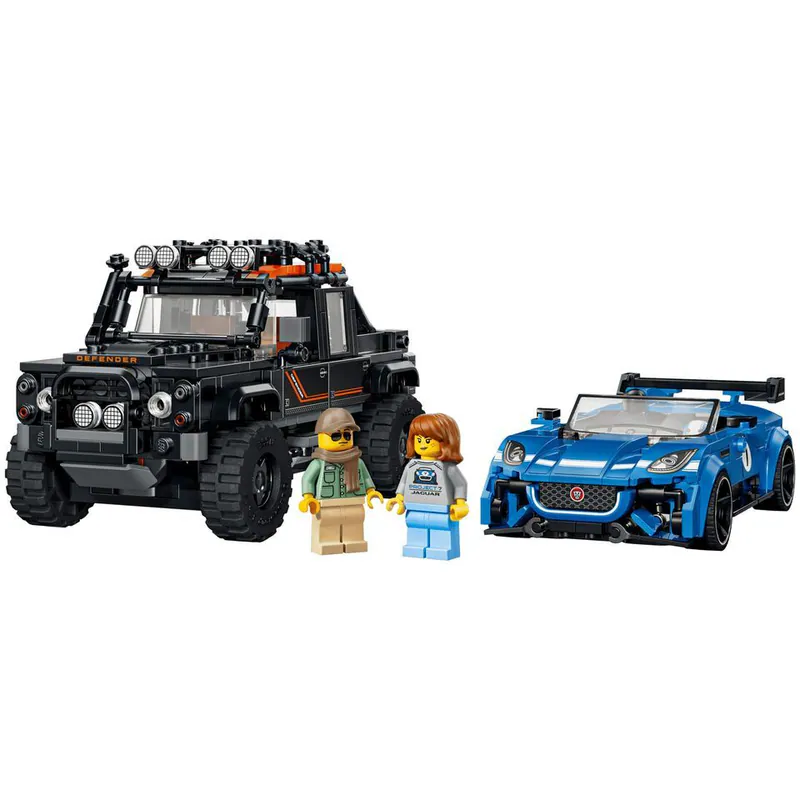 Lego 樂高 Speed 急速賽車 77264 捷豹 Project 7 和 Land Rover Defender