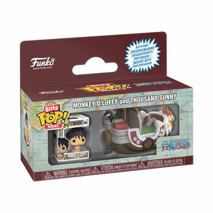 FUNKO POP! Bitty 海賊王 魯夫與千陽號