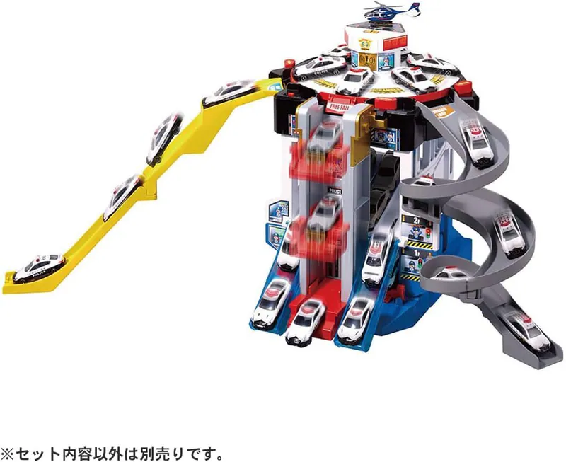 Tomica 新城鎮 緊急出動！旋轉警察基地 不附車