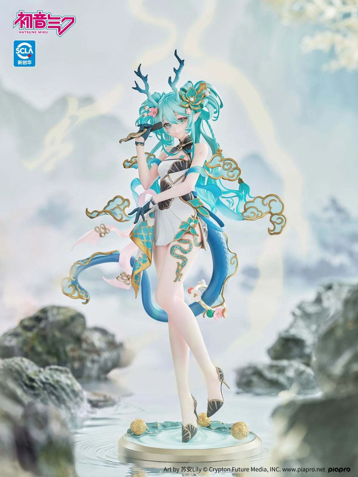 9月預購 海洋堂 1/7 初音未來 青龍 0930