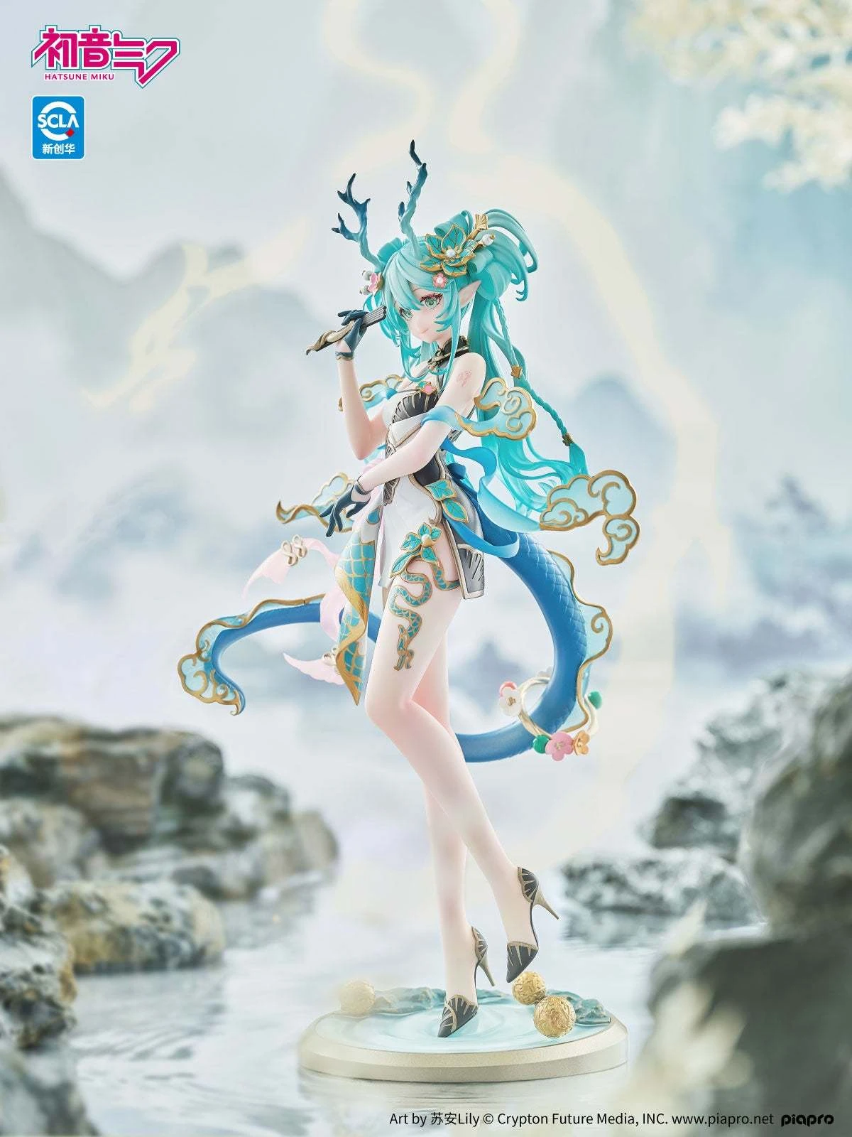 9月預購 海洋堂 1/7 初音未來 青龍 0930