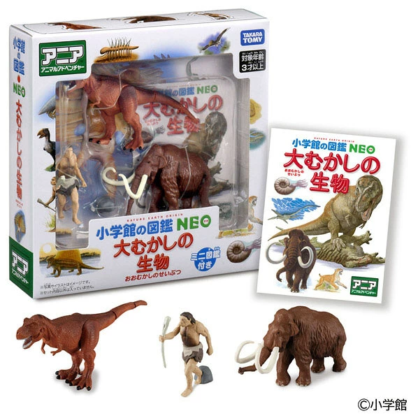 TakaraTomy ANIA 迷你圖鑑組 遠古生物
