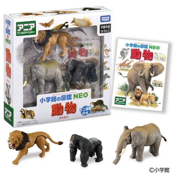 TakaraTomy ANIA 迷你圖鑑組 動物