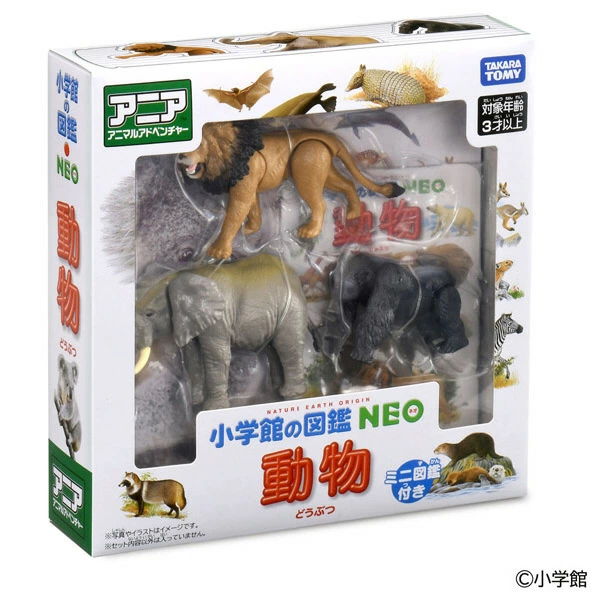 TakaraTomy ANIA 迷你圖鑑組 動物