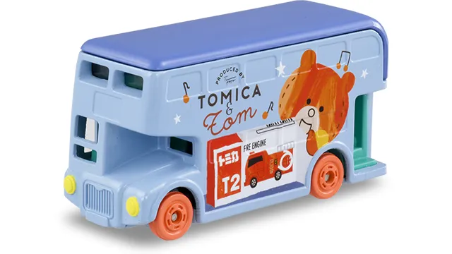 Tomica DT SP 小熊學校巴士 藍