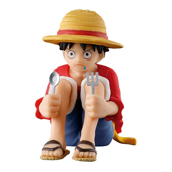 扭蛋 轉蛋 Bandai 海賊王 等待中 四款一套