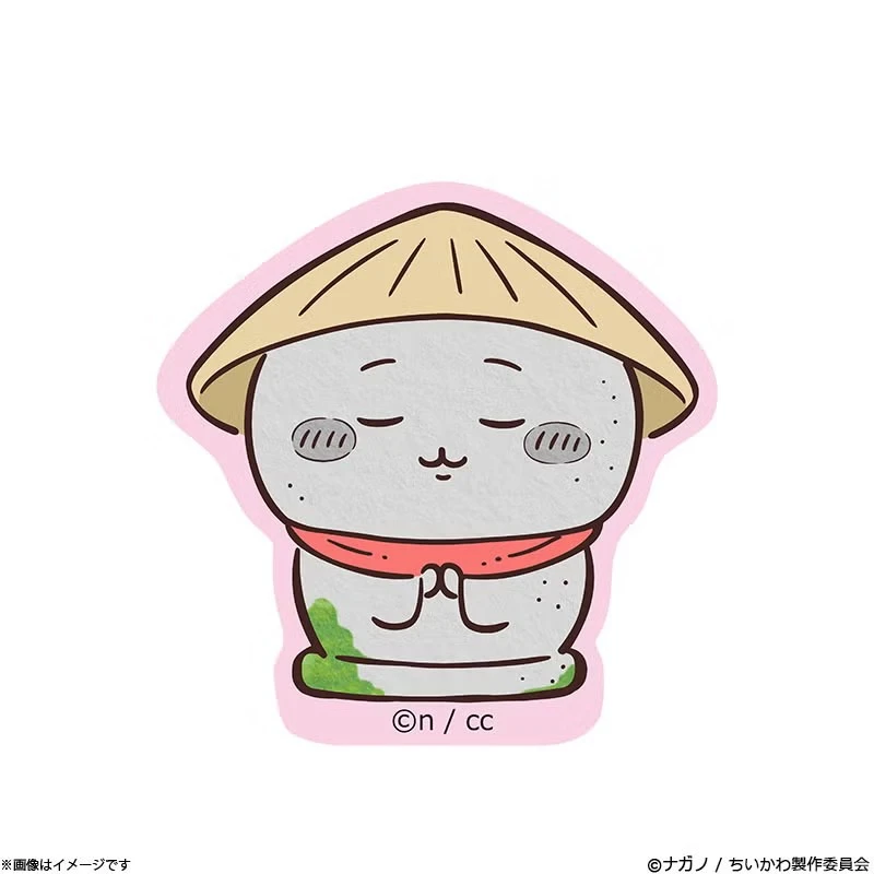 富士電視台 吉伊卡哇 chiikawa 妖怪之森系列 貼紙 地藏吉伊