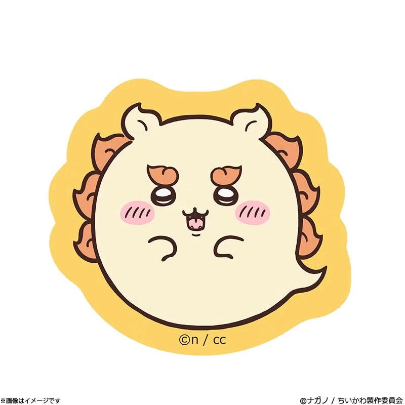 富士電視台 吉伊卡哇 chiikawa 妖怪之森系列 貼紙 幽靈獅薩