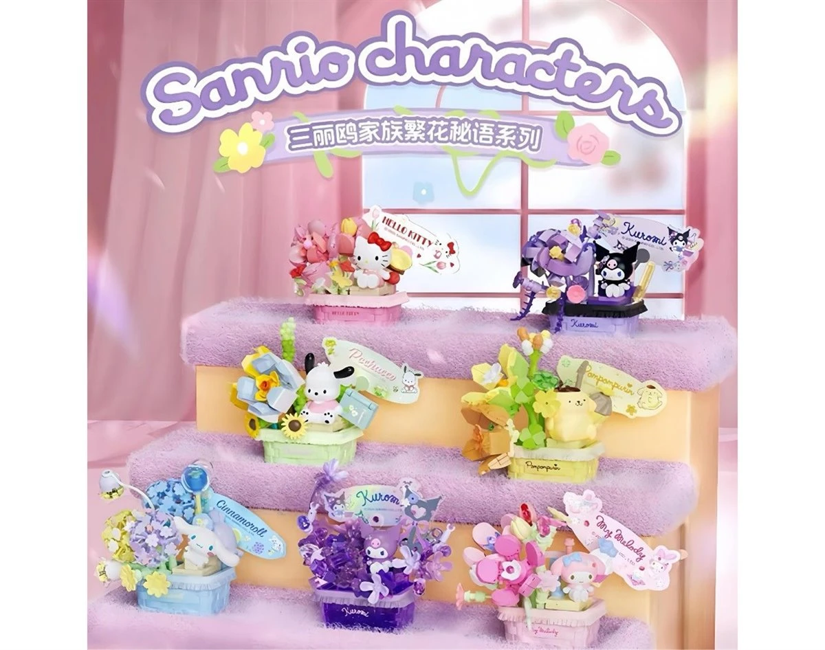 盒玩 Sembo 森寶 三麗鷗 繁花秘語 一中盒6入