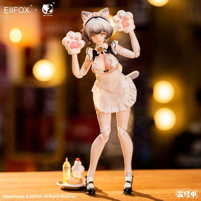 4月預購 Eiifox×BearPanda 1/12 貓女僕 小布丁 特典版 1015