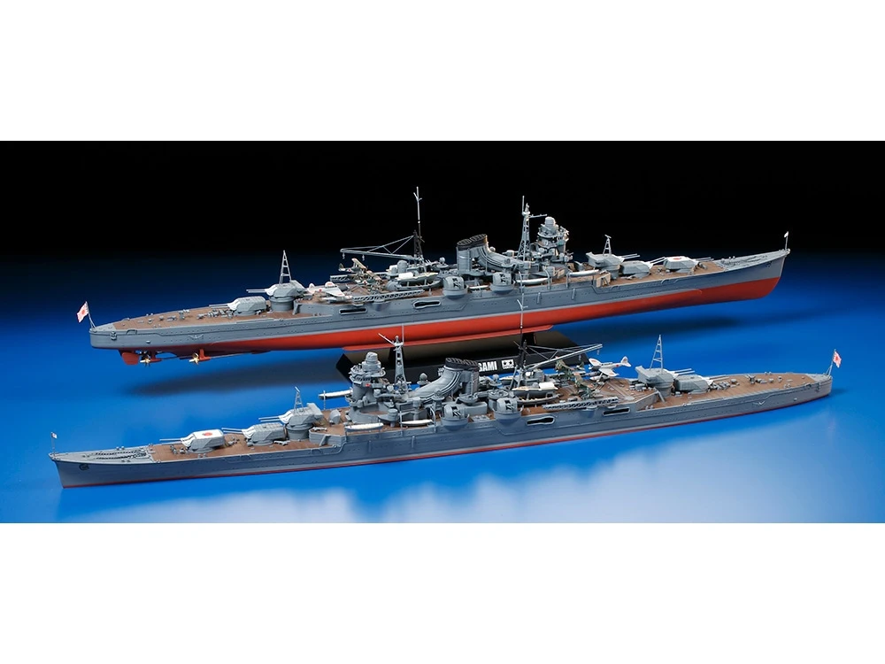 TAMIYA 78023 1/350 船艦系列日本重巡洋艦最上