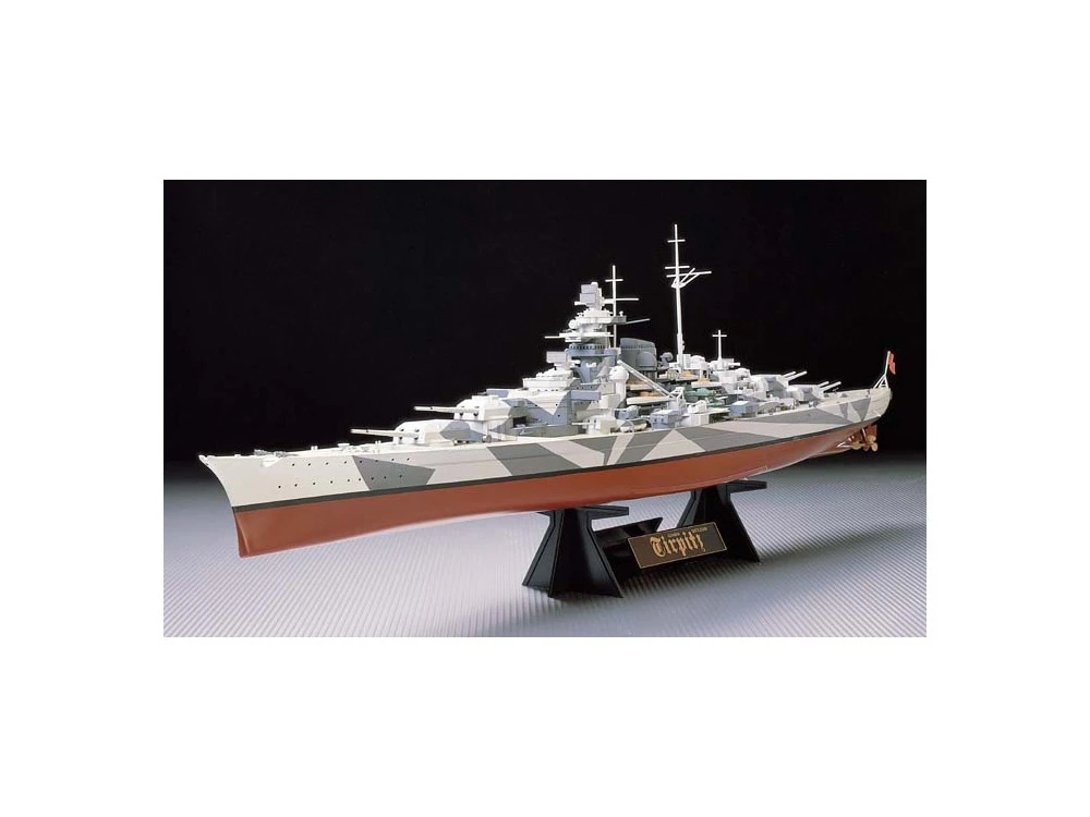 TAMIYA 78015 1/350 船艦系列 德國鐵必茲戰艦
