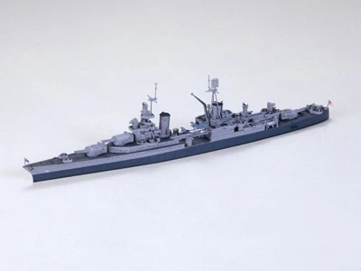 TAMIYA 31804 1/700 水線船系列 美國海軍重巡洋艦 印第安納波利斯