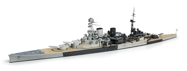 TAMIYA 31617 1/700 水線船系列 英國戰列巡洋艦擊退號