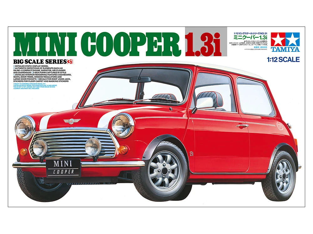 TAMIYA 12031 1/12 Mini Cooper 1.3i